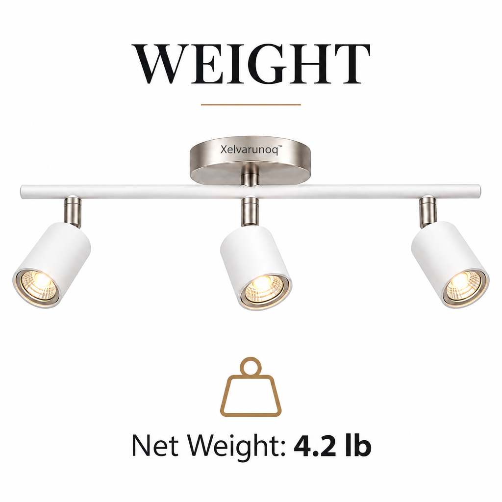 Xelvarunoq™ Axis 3-Light Adjustable Ceiling Spotlight